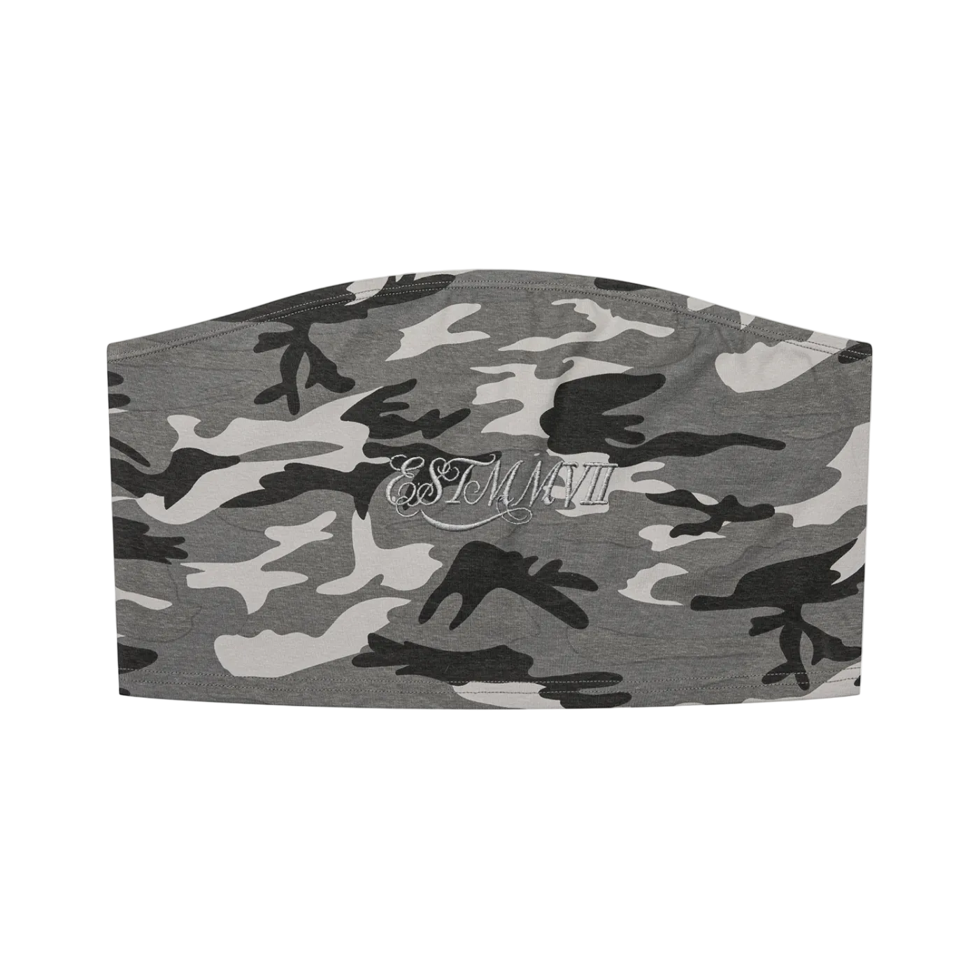 EST MMVII Women’s Camo Cropped Tube Top