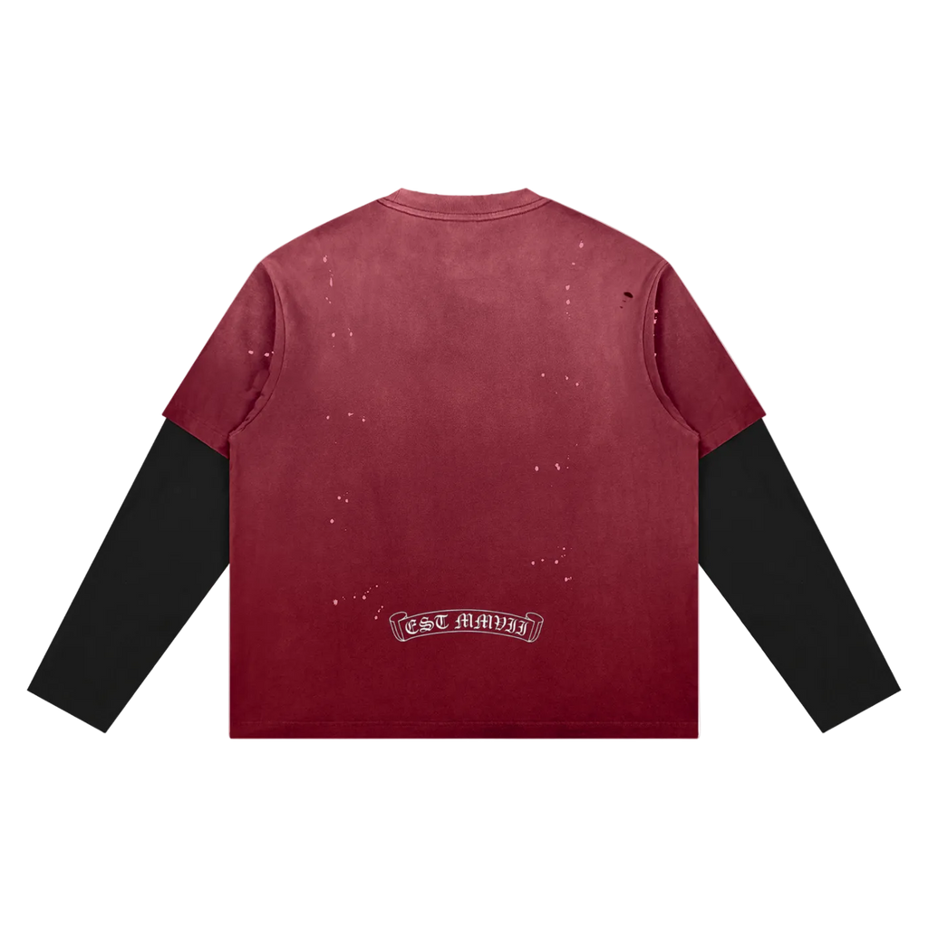 EST MMVII Vintage Wash Distressed Layer T-Shirt
