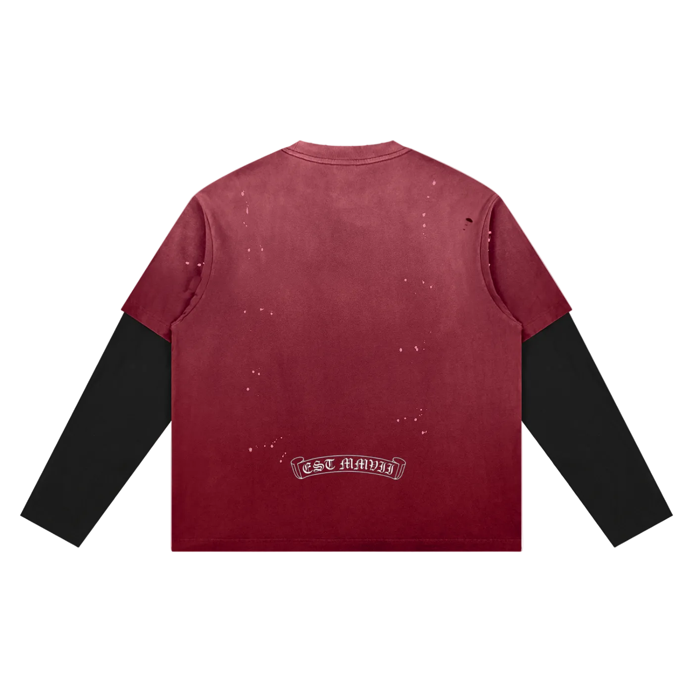 EST MMVII Vintage Wash Distressed Layer T-Shirt
