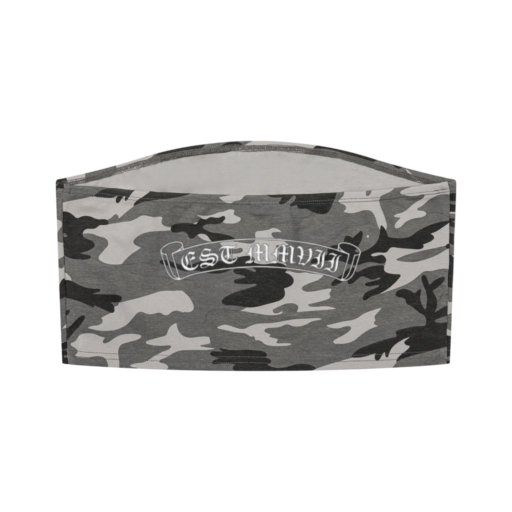 EST MMVII Women’s Camo Cropped Tube Top