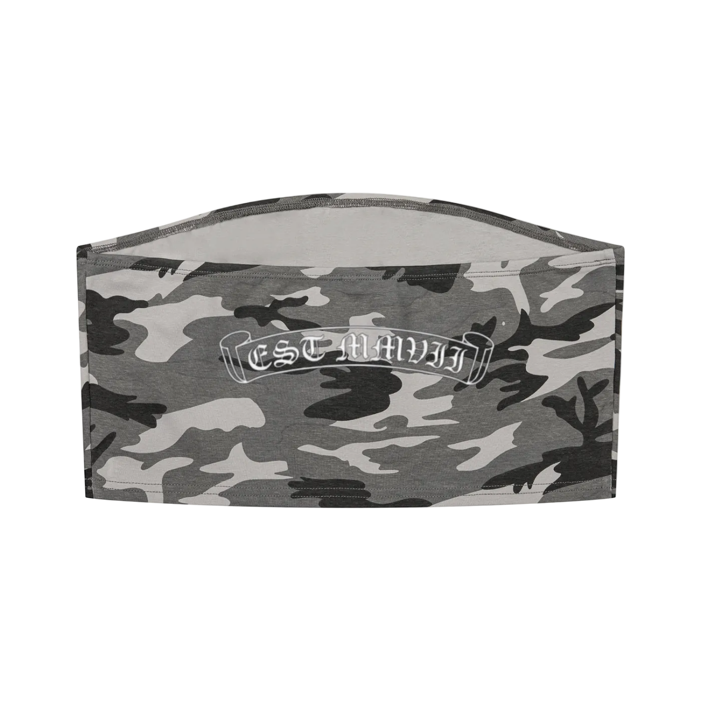 EST MMVII Women’s Camo Cropped Tube Top