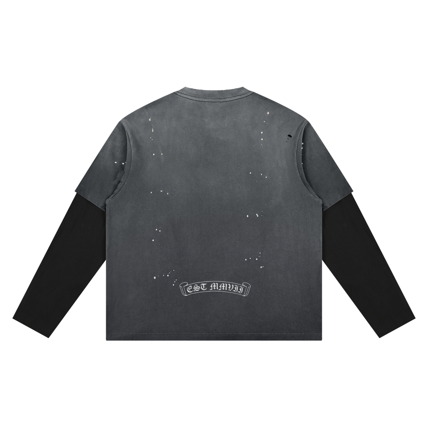 EST MMVII Vintage Wash Distressed Layer T-Shirt
