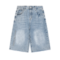 EST MMVII Wide Leg Denim Shorts