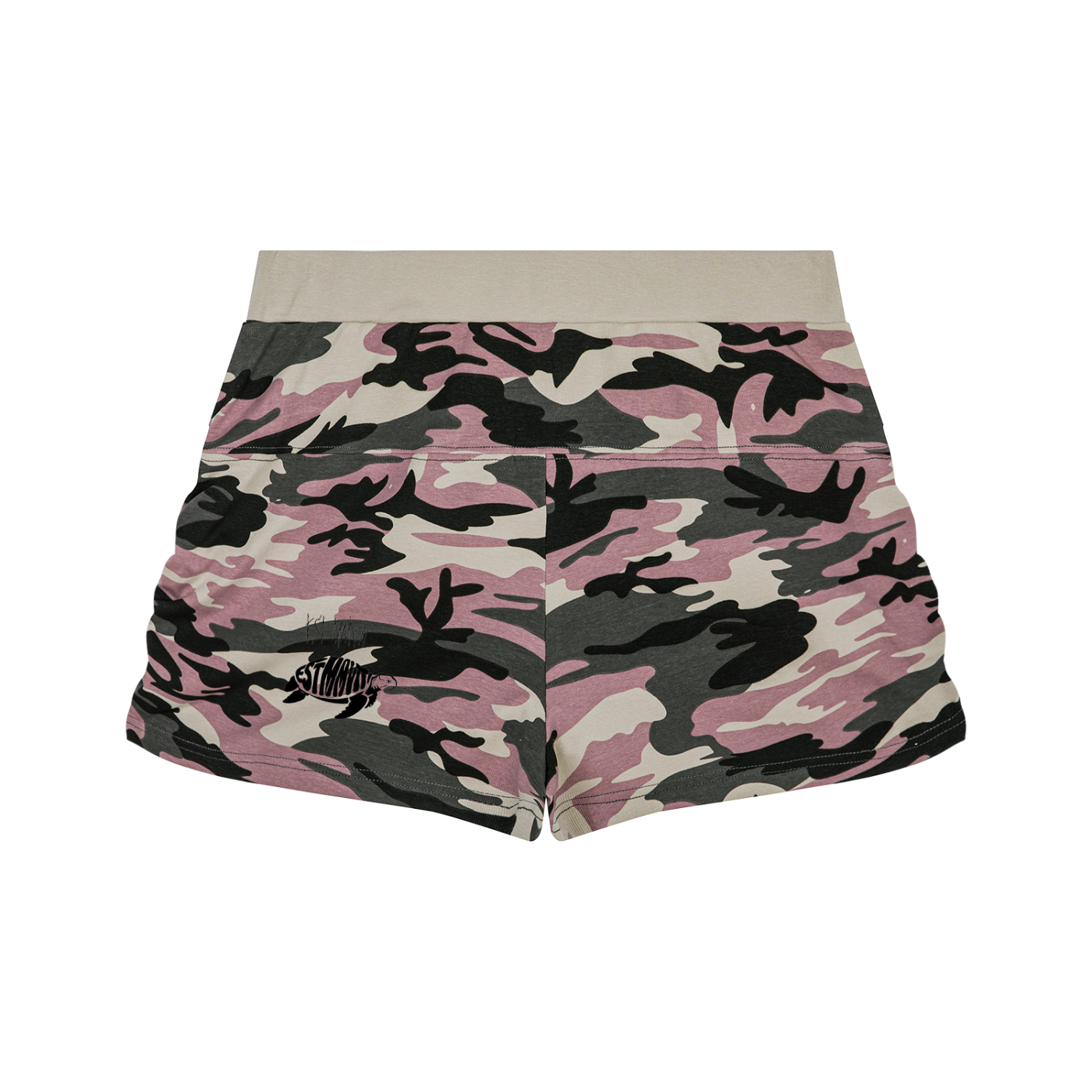 EST MMVII Women's Slim Camo Shorts