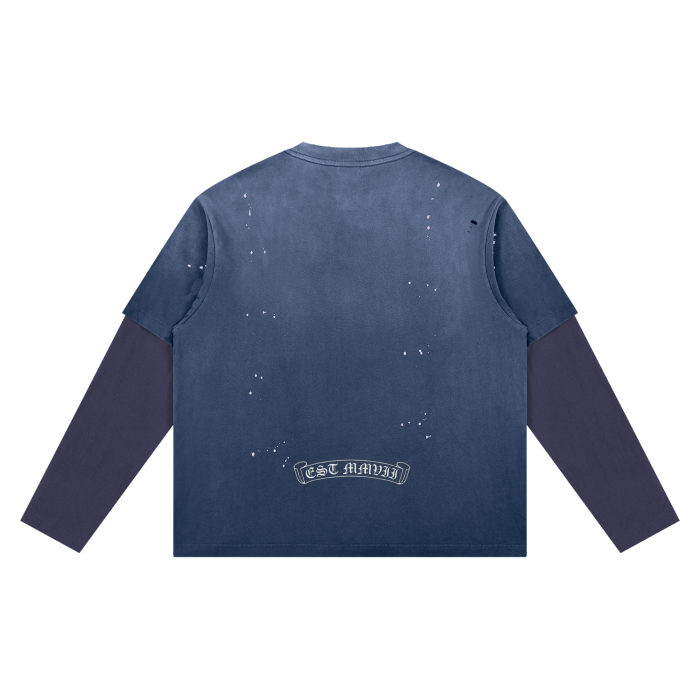 EST MMVII Vintage Wash Distressed Layer T-Shirt